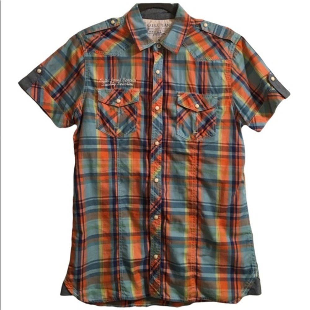 Men's, salsa shirt, size M